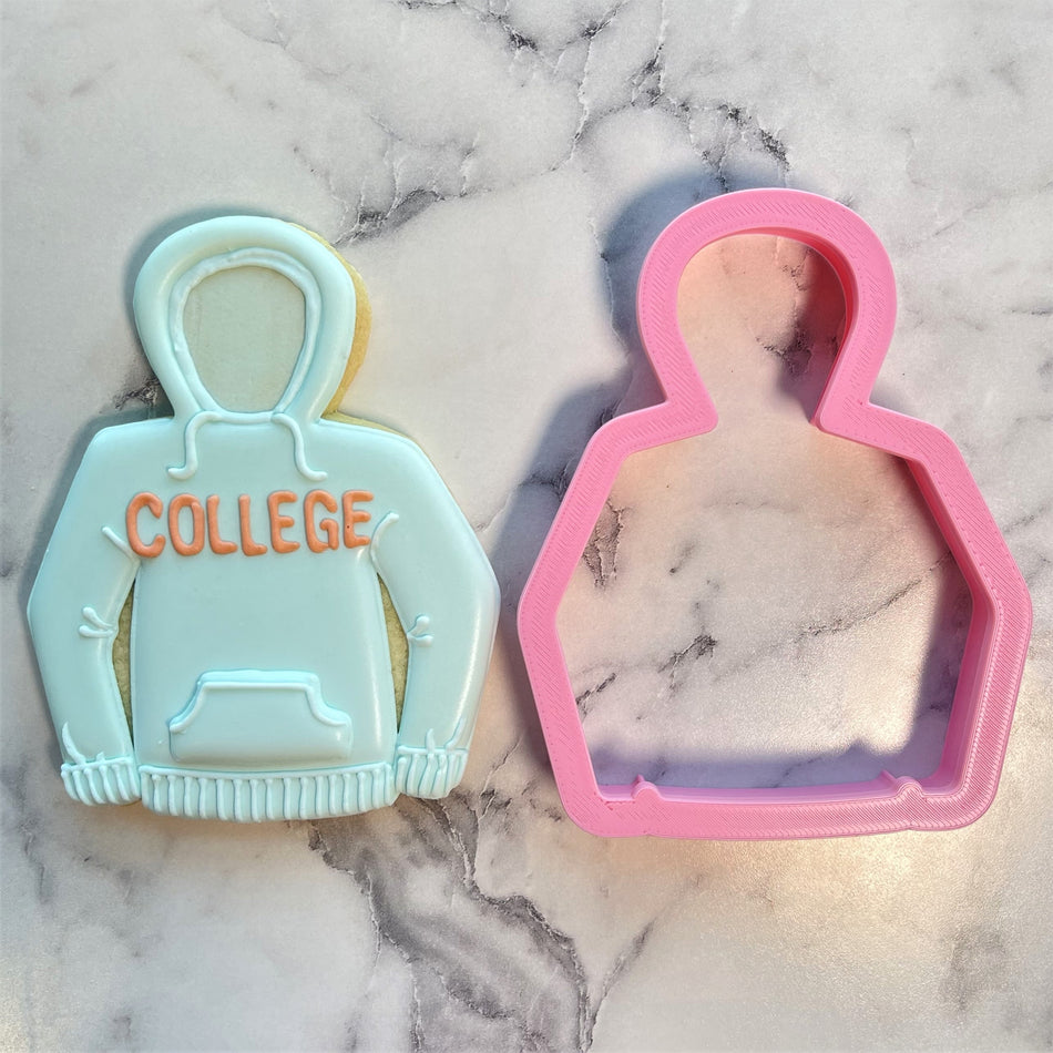 Hoodie Sweatshirt Cookie Cutter