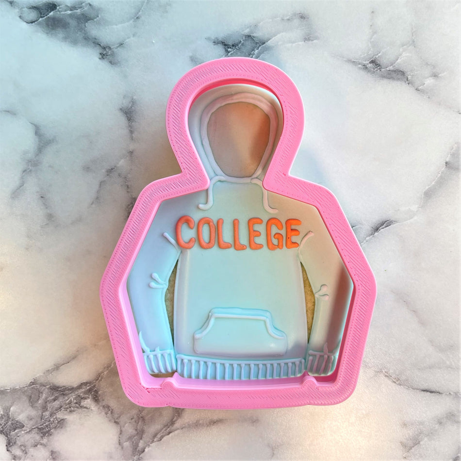 Hoodie Sweatshirt Cookie Cutter