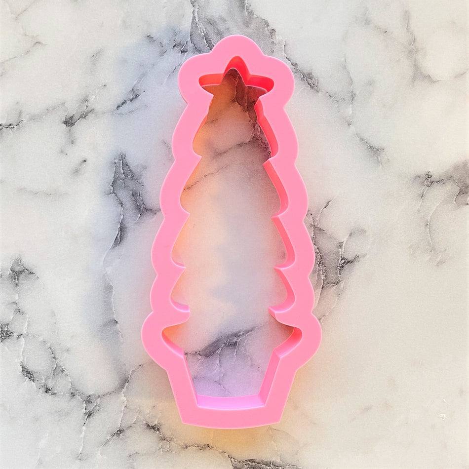 Tall Tree in Basket Cookie Cutter