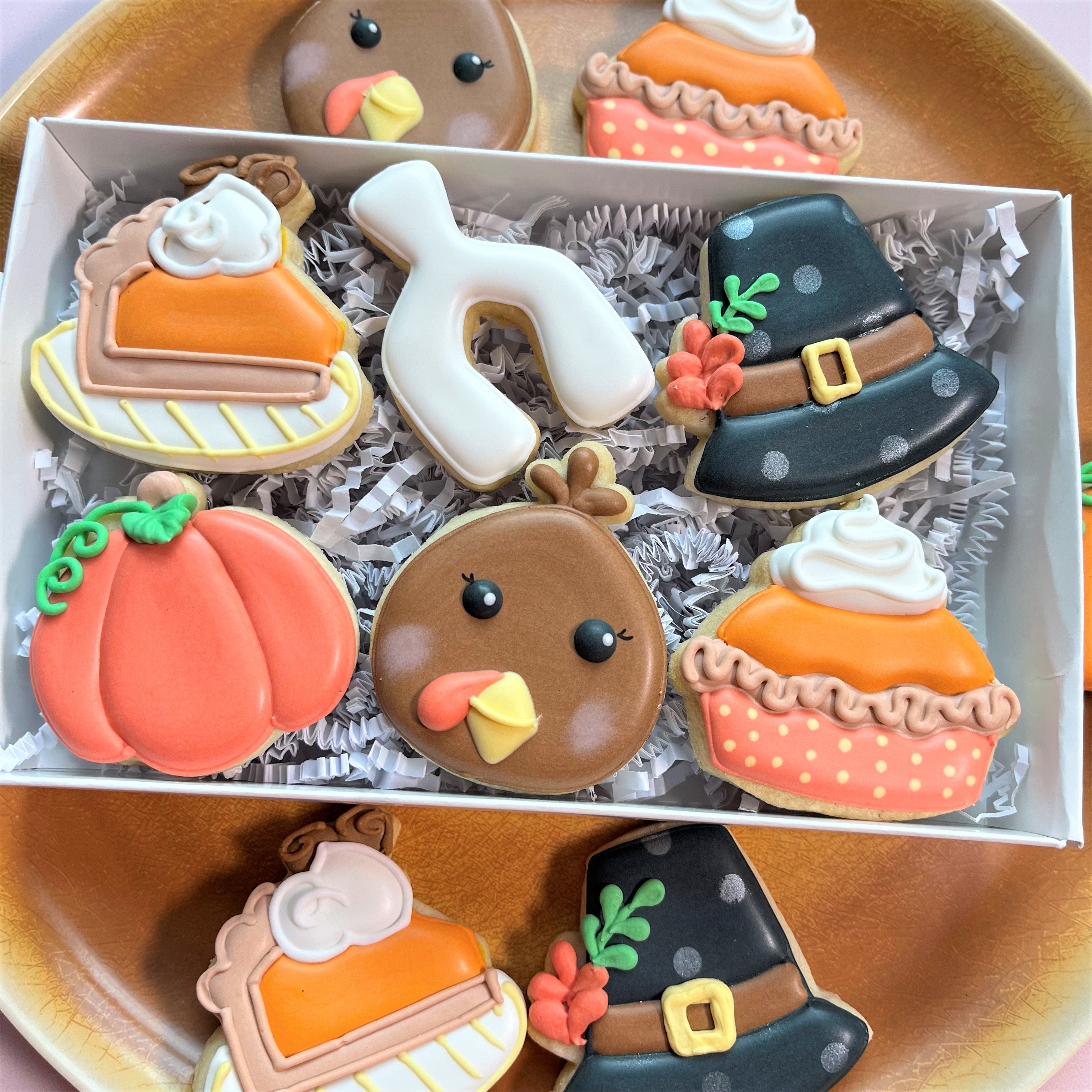MINI Pumpkin Pie on Plate Cookie Cutter