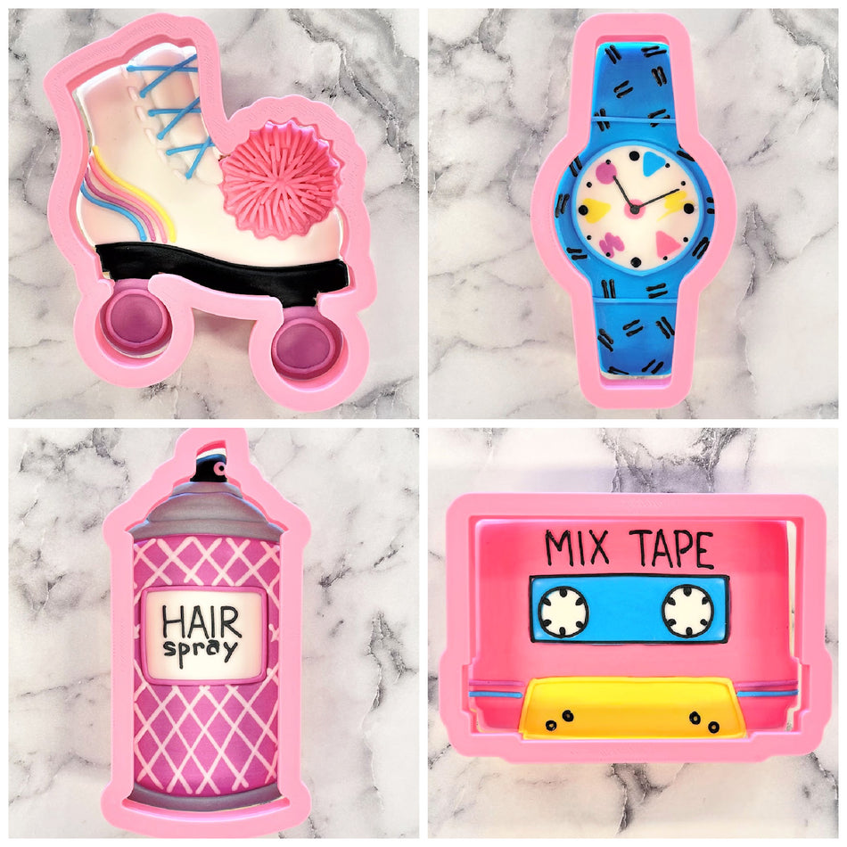 Totally 80s Cookie Decorating Class Recording with Optional Kit