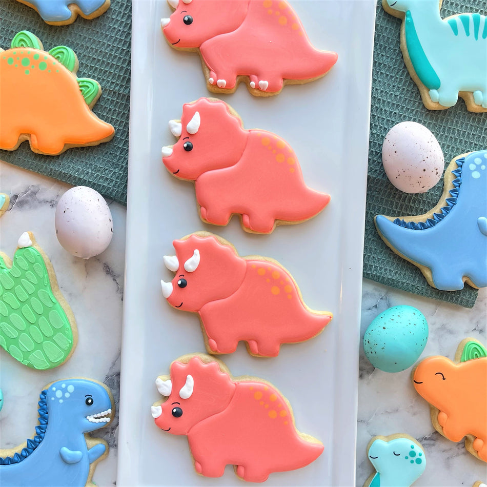 Baby Triceratops Cookie Cutter
