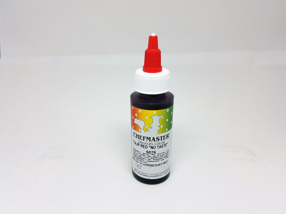 Tulip Red 2.3oz Chefmaster LIQUA-GEL