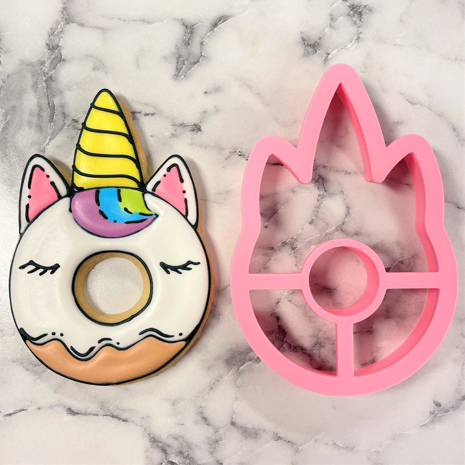 Unicorn Donut Cookie Cutter