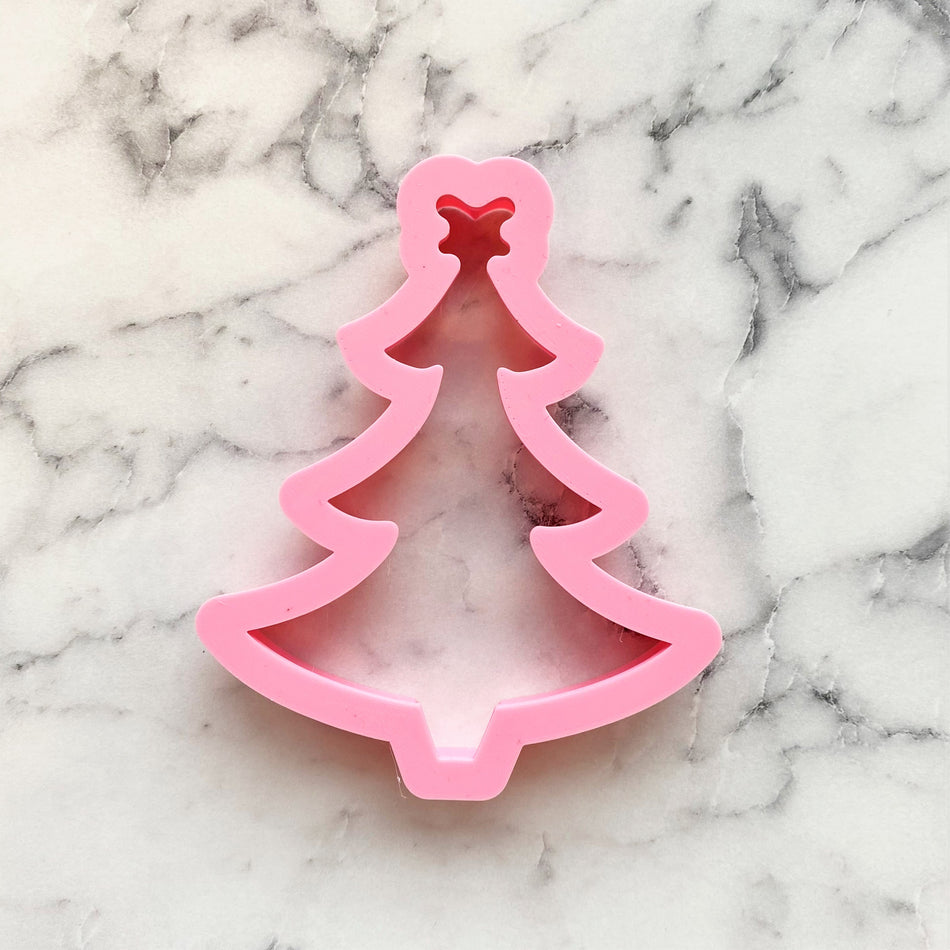 Vintage Christmas Tree Cookie Cutter