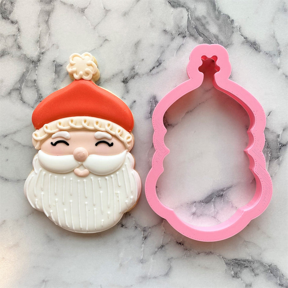Vintage Santa Cookie Cutter