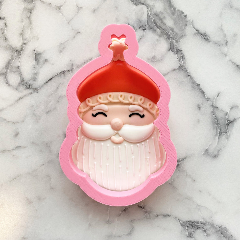 Vintage Santa Cookie Cutter