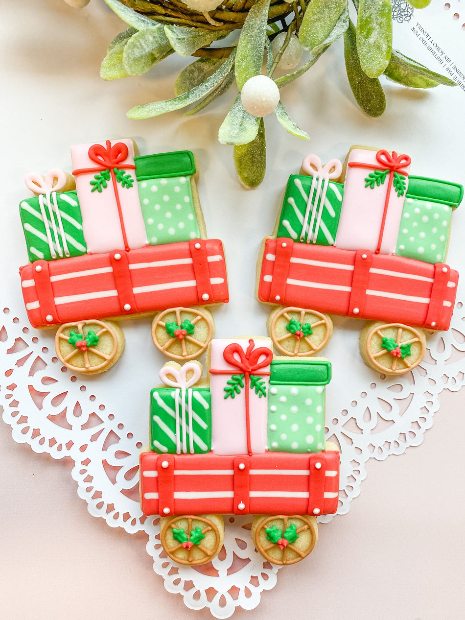 Wagon with Presents Cookie Cutter
