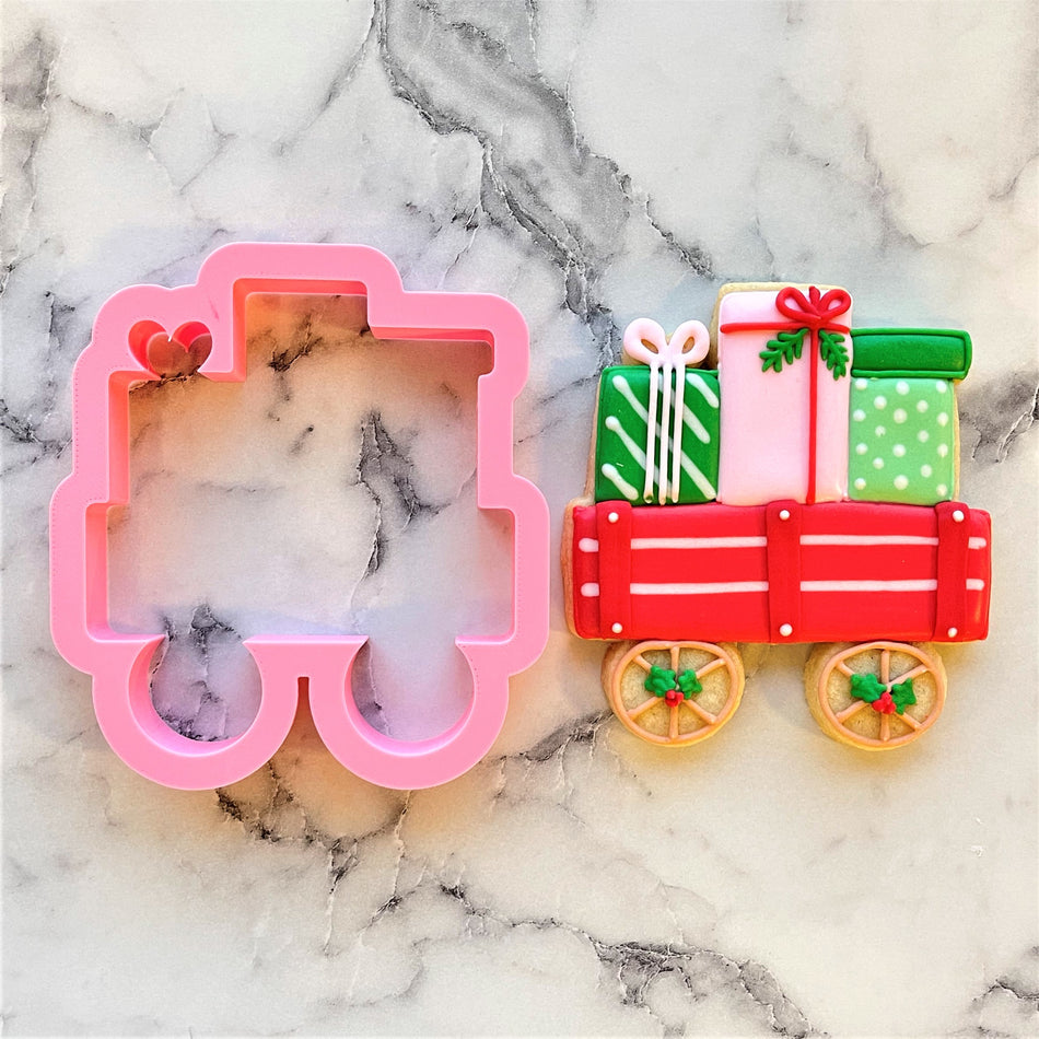 Wagon with Presents Cookie Cutter