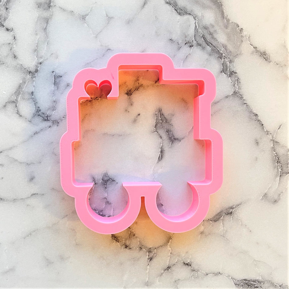 Wagon with Presents Cookie Cutter