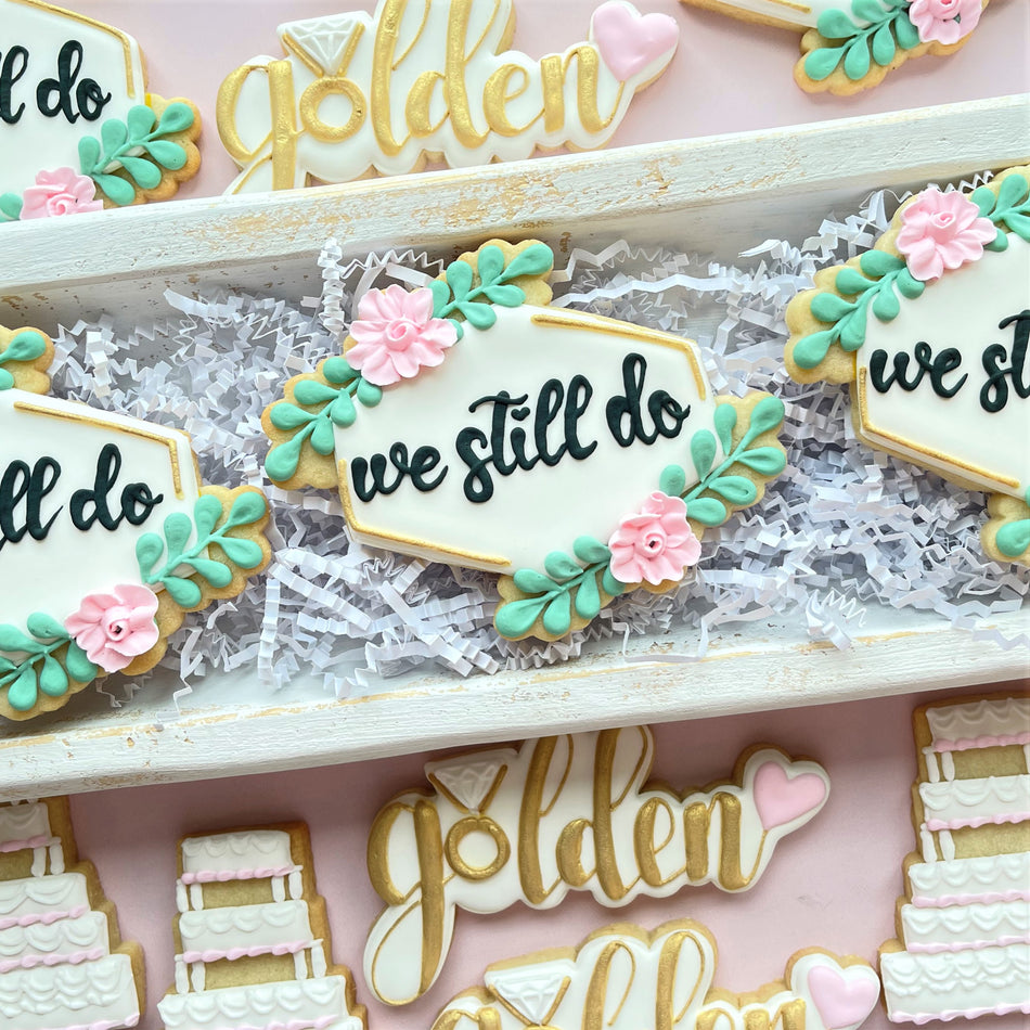 Golden Anniversary Cookie Cutter Set