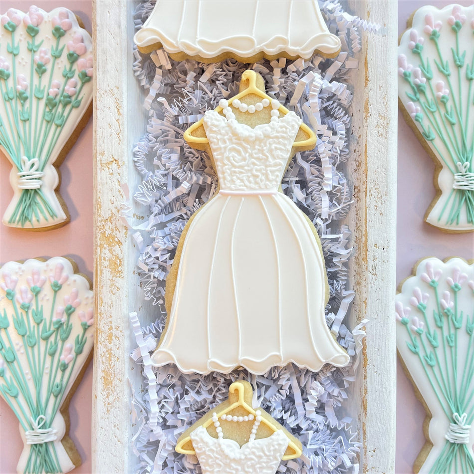 Rustic Wedding Cookie Decorating Class Recording with Optional Kit