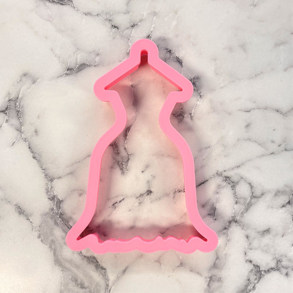 Wedding Dress on Hanger Cookie Cutter