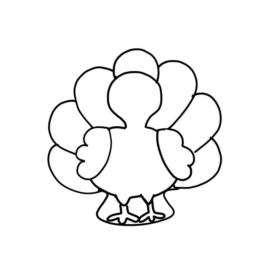 LilaLoa Turkey / Peacock Cookie Cutter