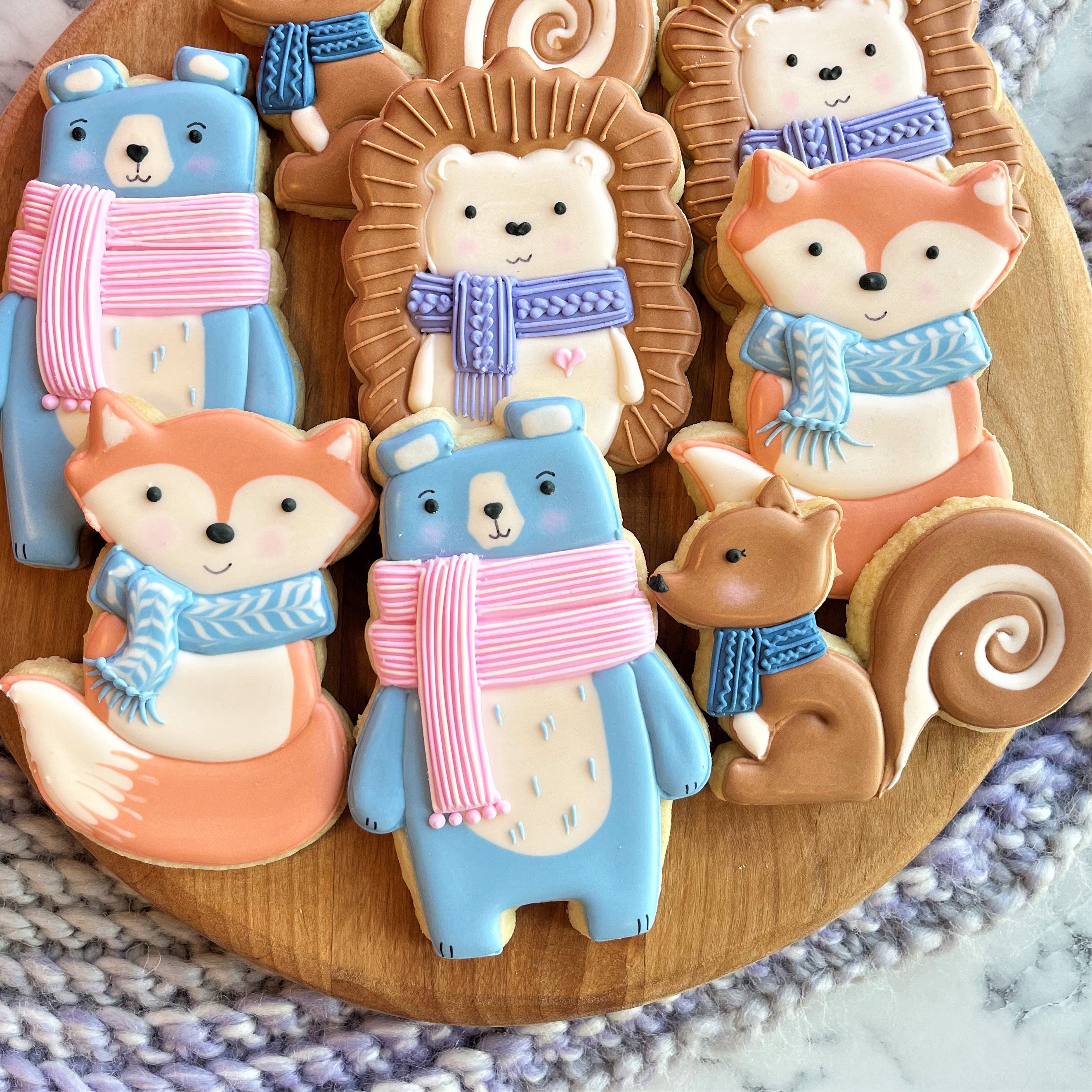 Cute Woodland Animals Cookie Cutter Set