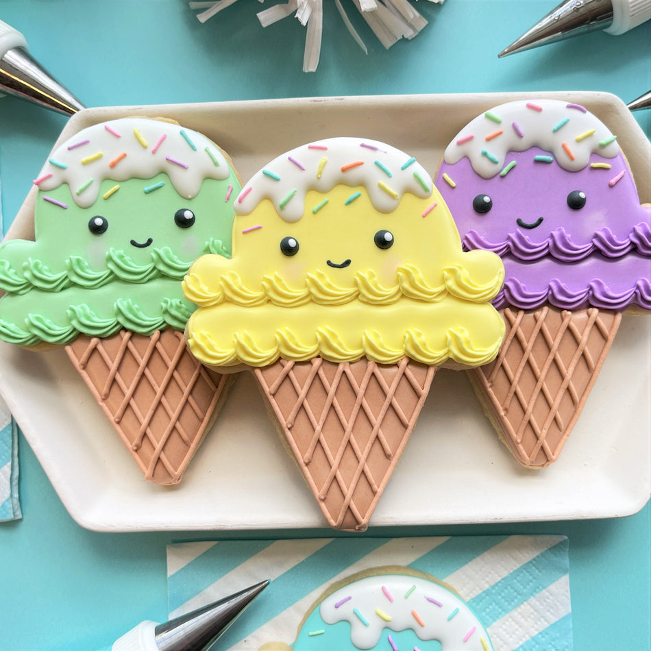 Ice Cream Cone Cookie Cutter