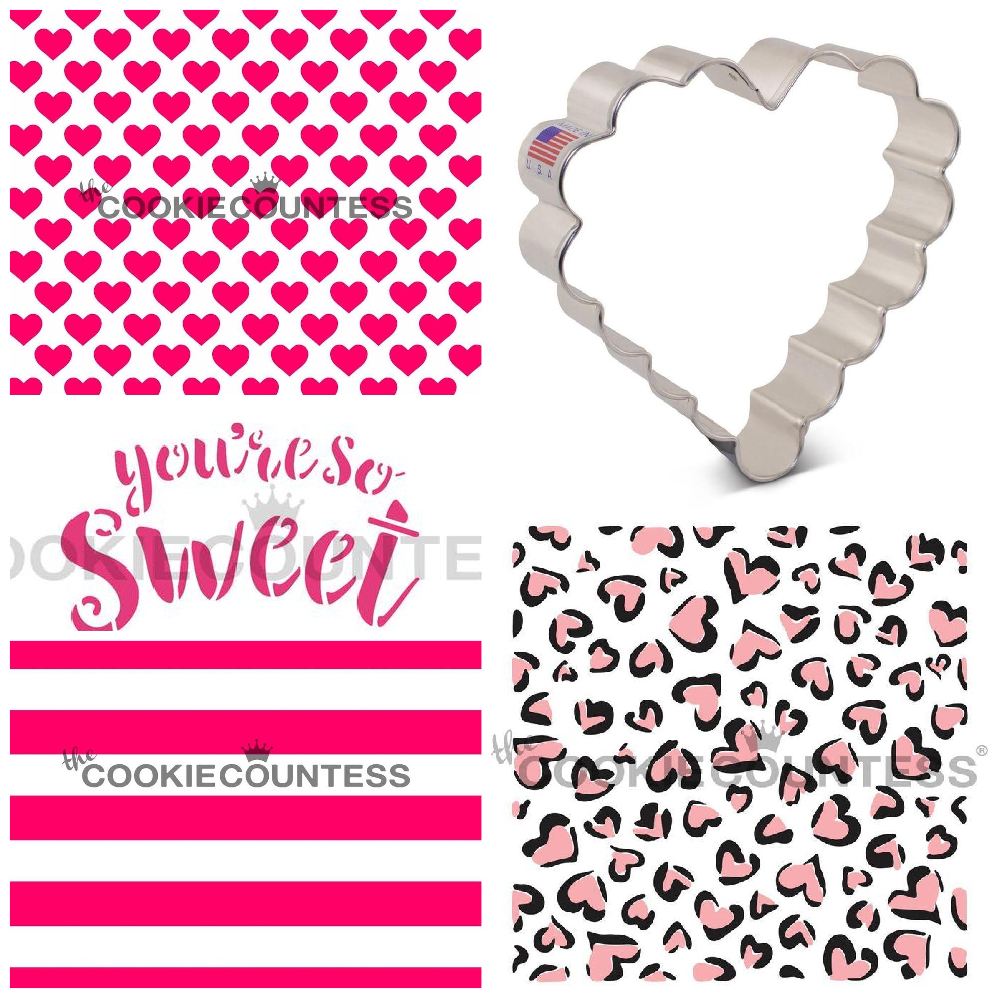 Airbrushing 101 Valentine Online Decorating Class Recording