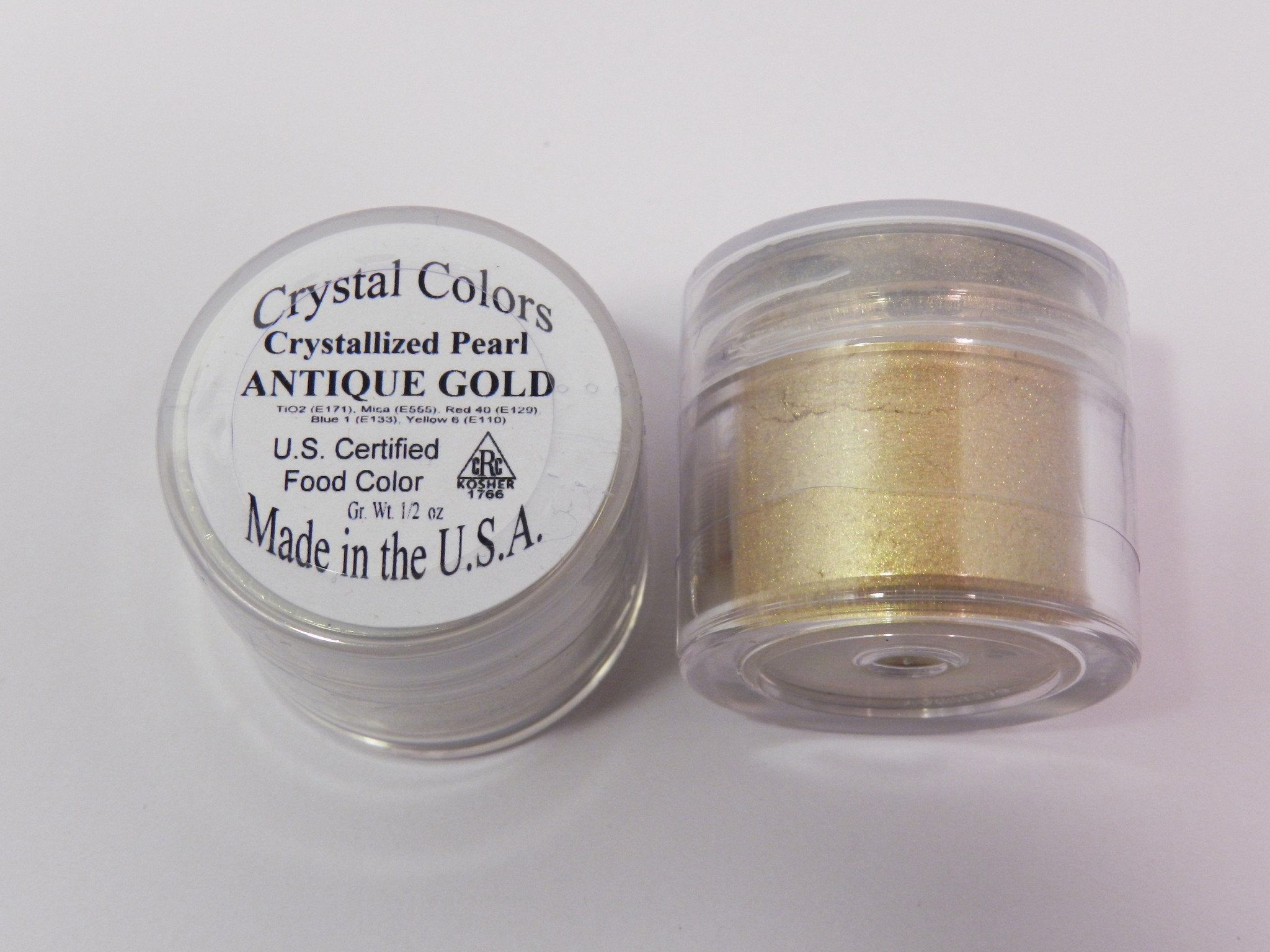 Antique Gold Crystal Color Mini – The Flour Box