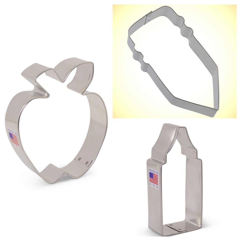 Back to School Cookie Cutter Set
