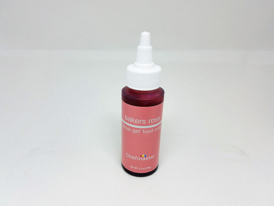 Bakers Rose 2.3oz Chefmaster LIQUA-GEL