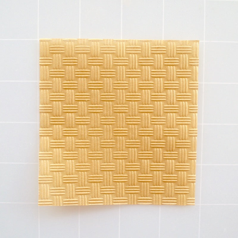 Basketweave 3D Parchment Texture Sheets by Intricut Edibles