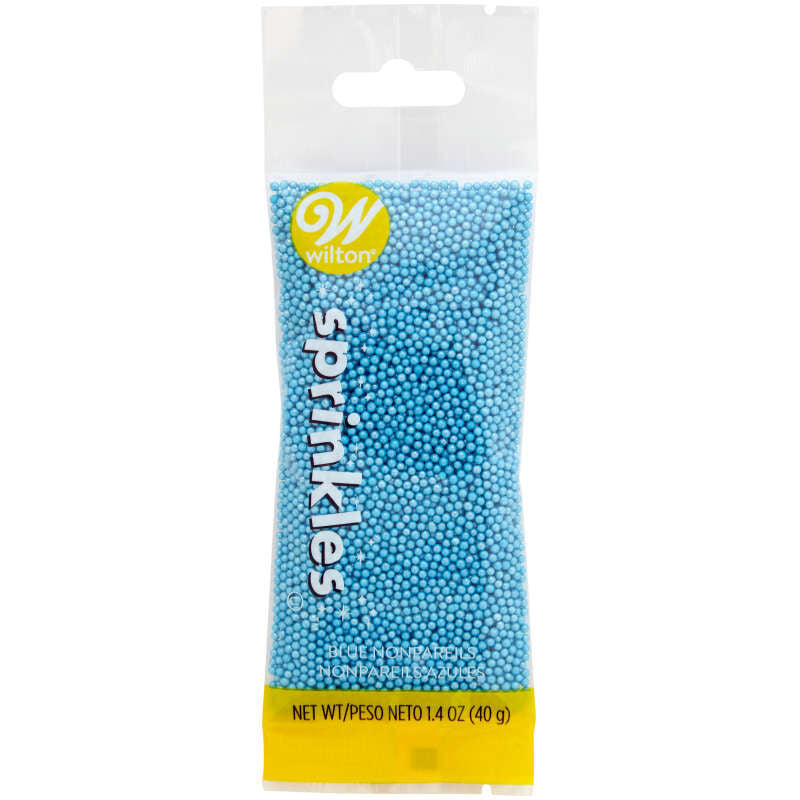 Blue Nonpareils SMALL Sprinkle Pouch