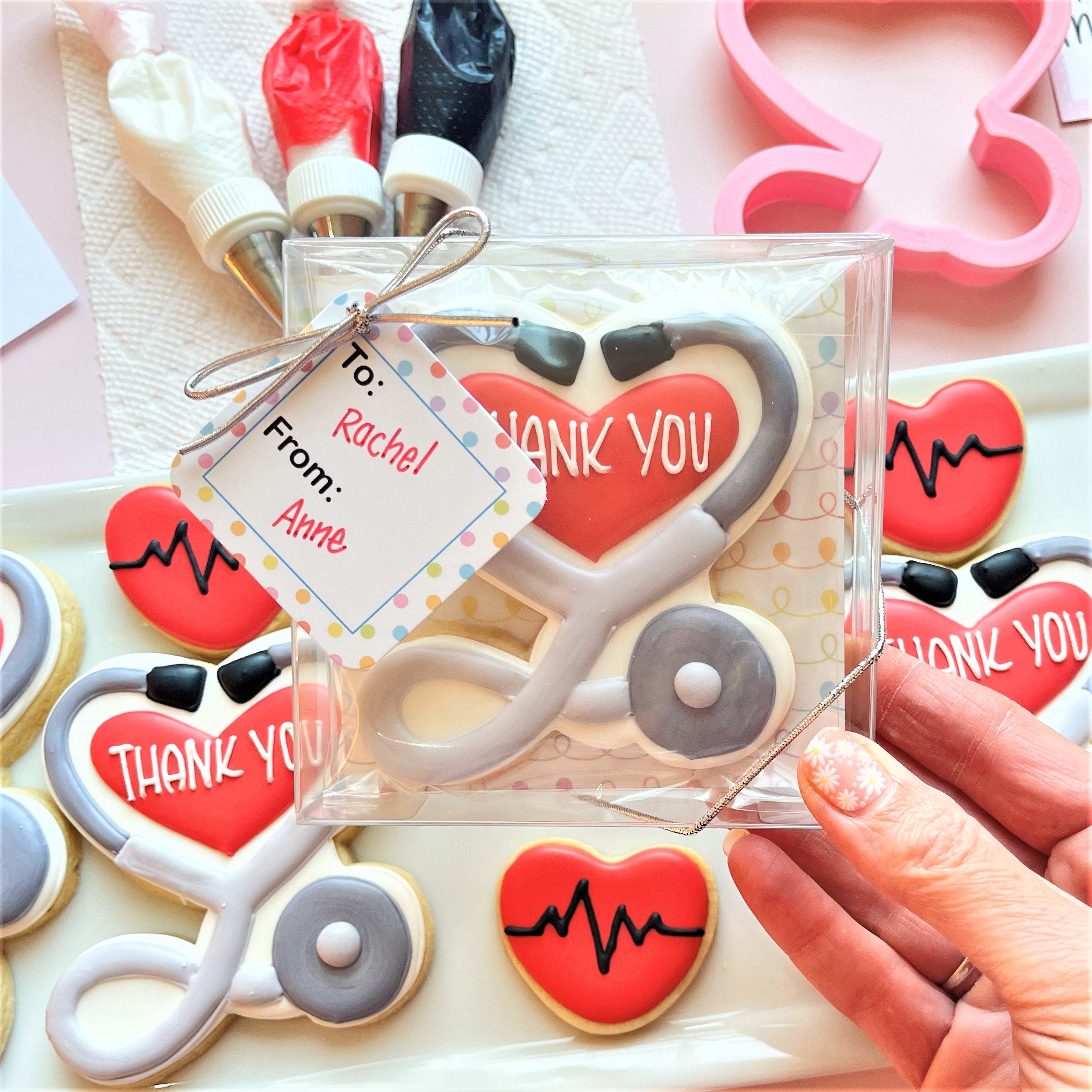 Stethoscope Heart Cookie Cutter
