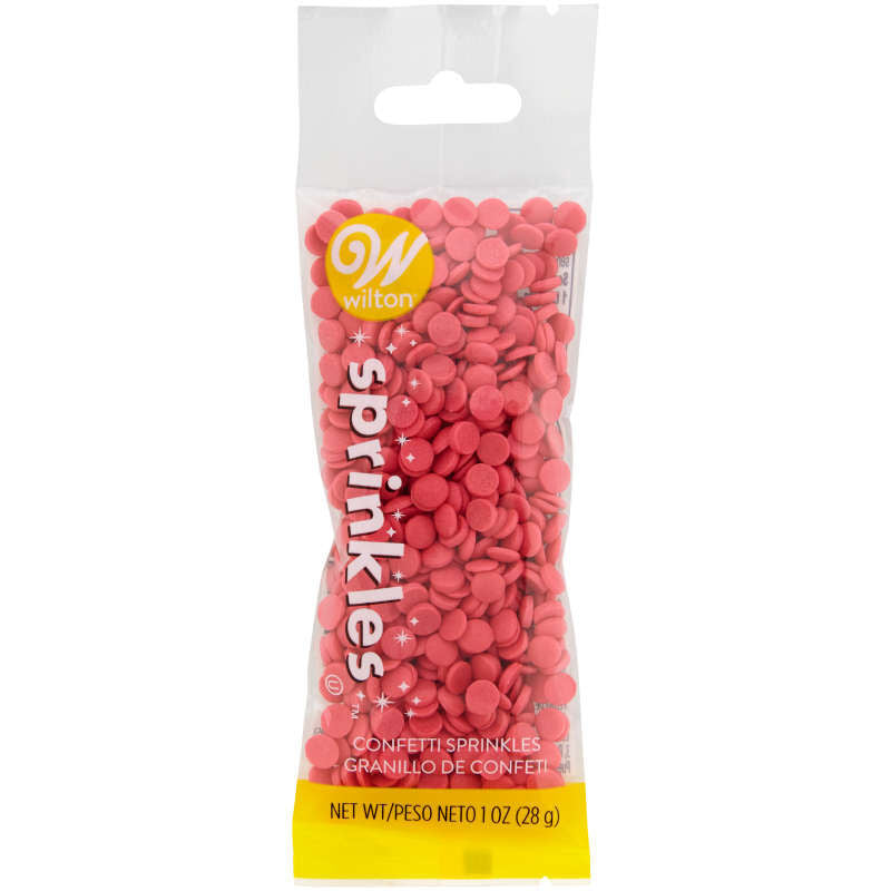 Bright Pink Confetti SMALL Sprinkle Pouch