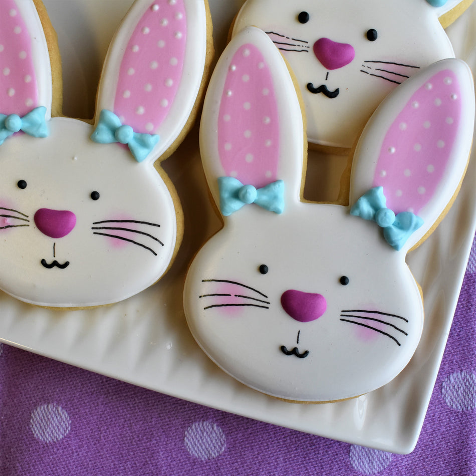 Bunny Face Cookie Cutter by The Flour Box