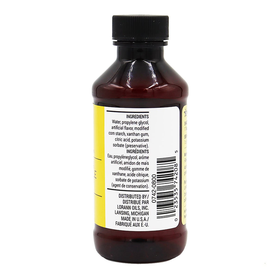 Butter Vanilla Lorann Baking Emulsion 4 oz.