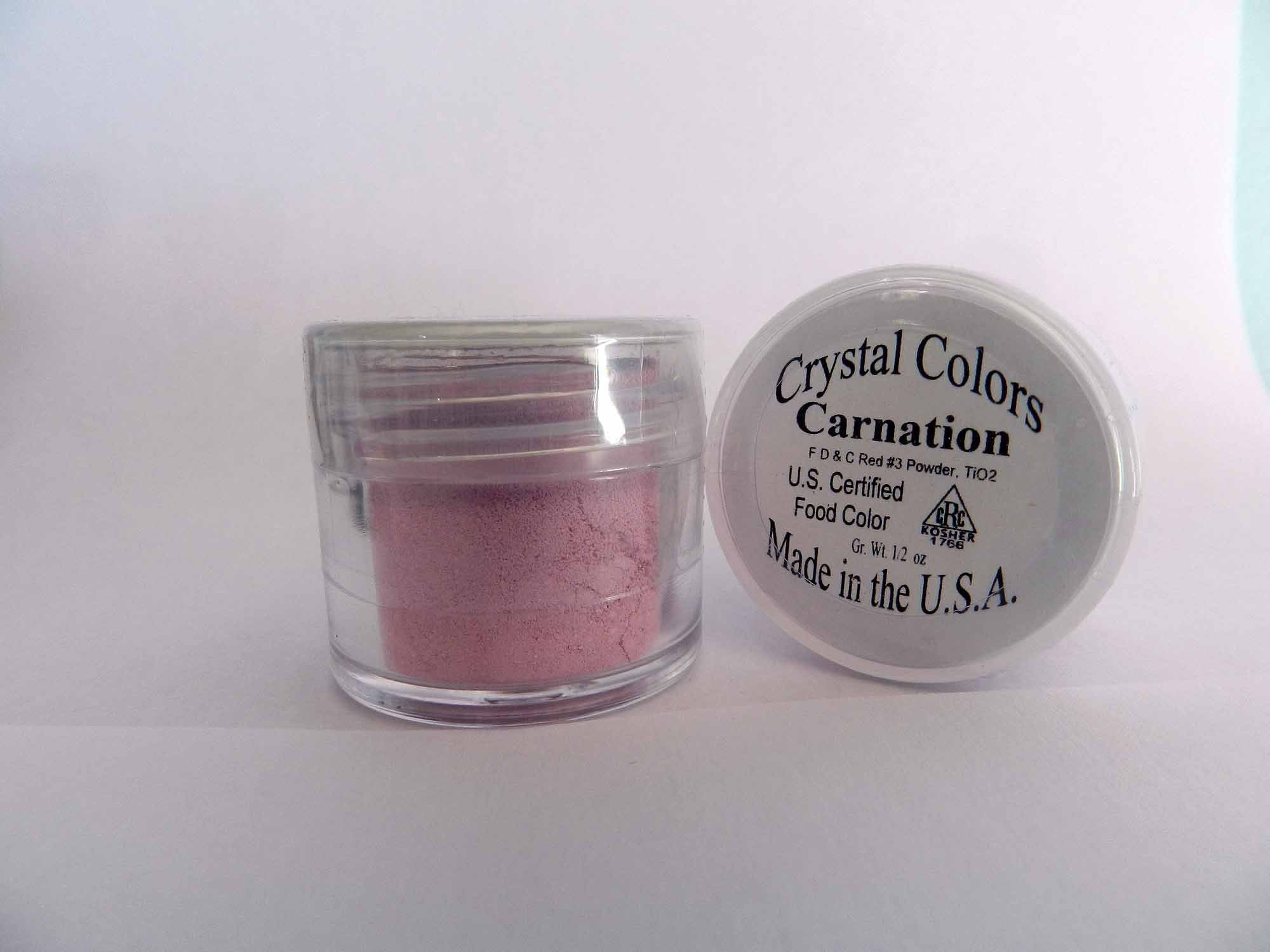 Carnation Pink Crystal Color The Flour Box