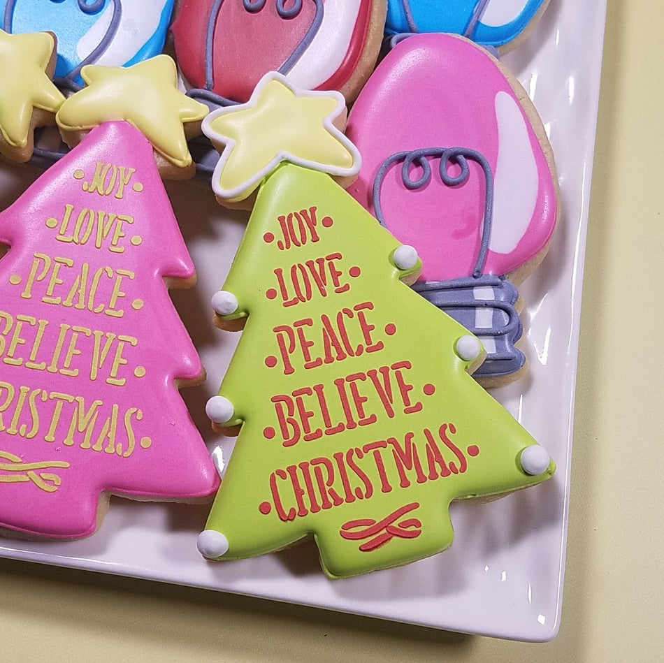 Christmas Tree with Star Cookie Cutter