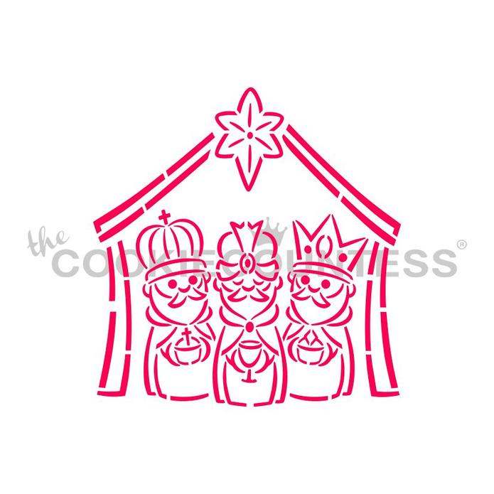 Christmas Manger 4pc PYO Stencil Set