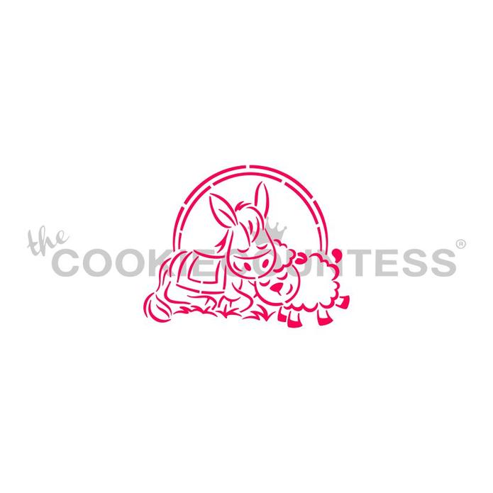 Christmas Manger 4pc PYO Stencil Set