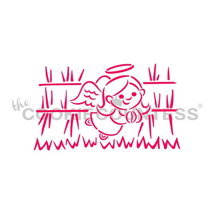 Christmas Manger 4pc PYO Stencil Set