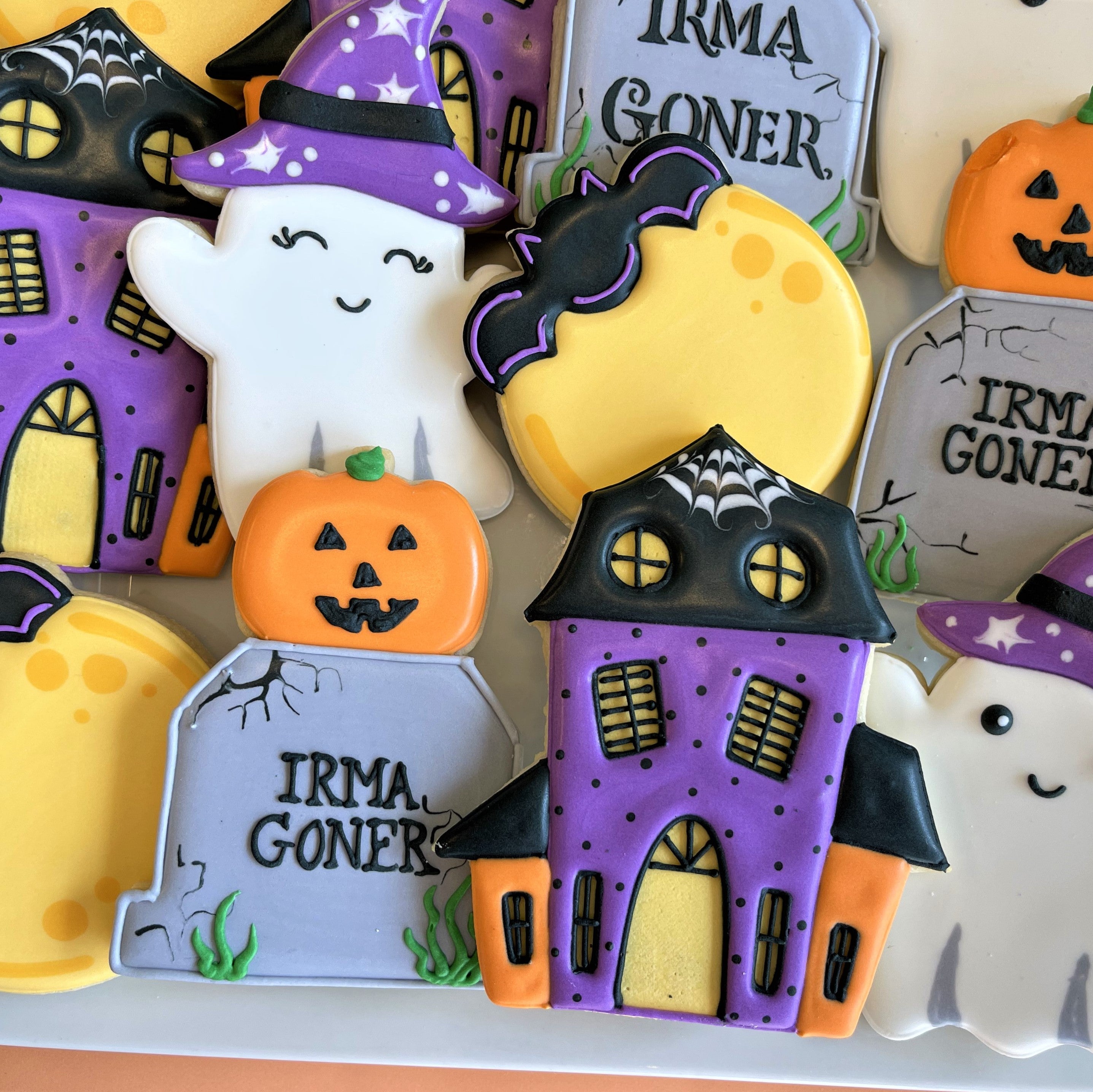 Haunted House Online Cookie Decorating Class RECORDING