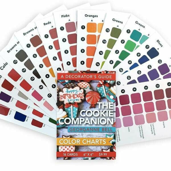 The Cookie Companion Color Charts