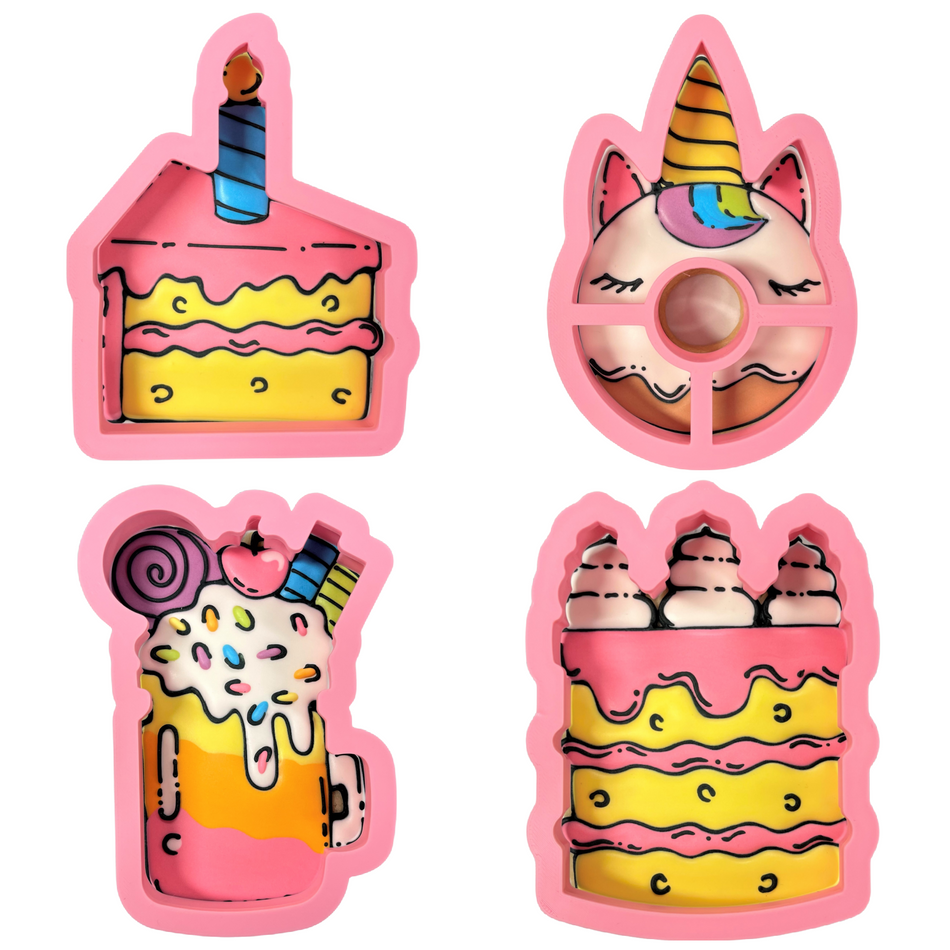 Comic Cookie Online Decorating Class Recording with Optional Kit