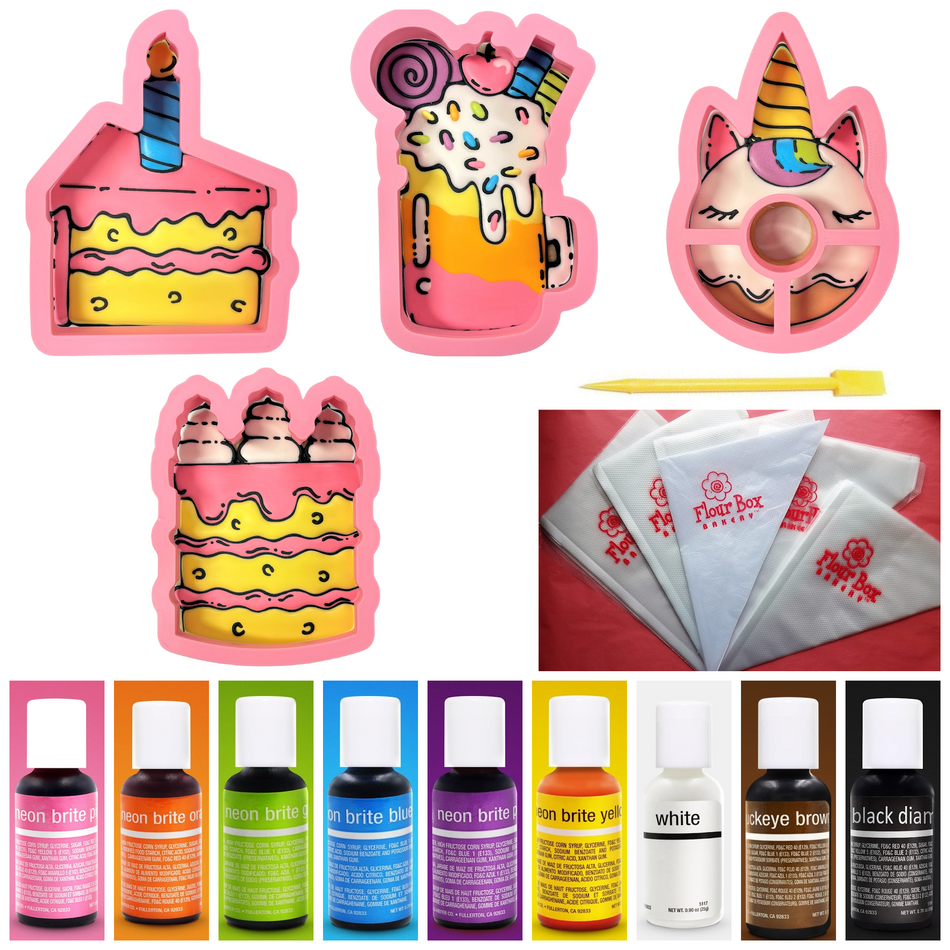 Comic Cookie Decorating Kit