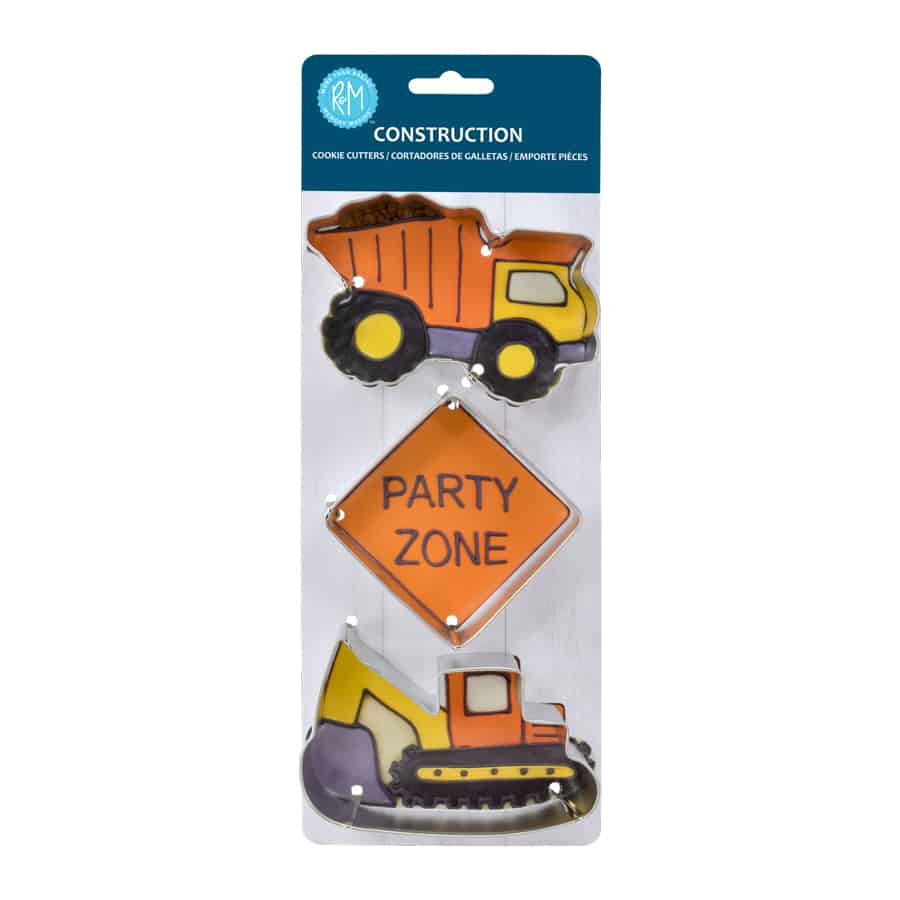Construction 3pc Cookie Cutter Set