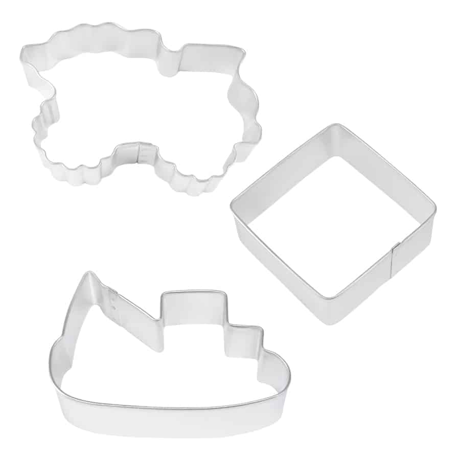 Construction 3pc Cookie Cutter Set