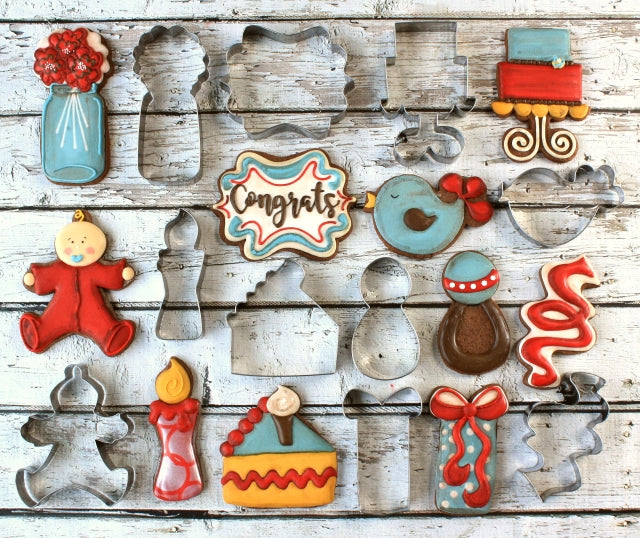 The LilaLoa Cookie Companion Cookie Cutter Set