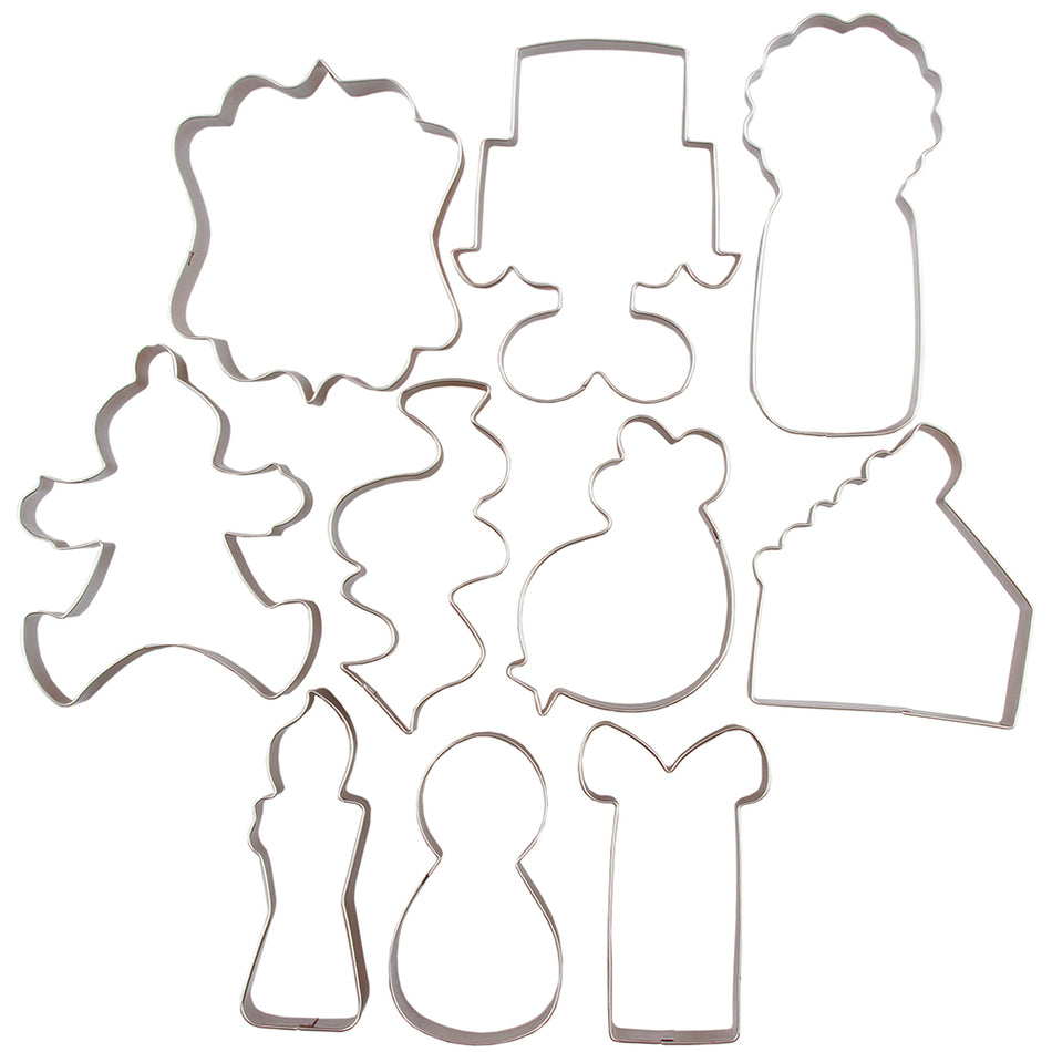 The LilaLoa Cookie Companion Cookie Cutter Set