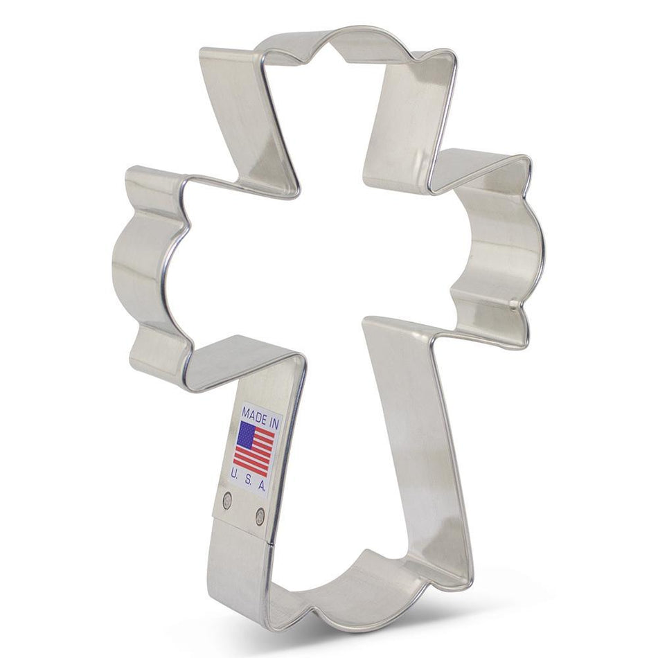 Cross Fancy Cookie Cutter by The Flour Box