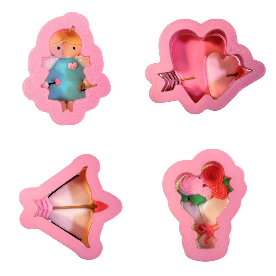 Mini Cupid Love Cookie Cutter BUNDLE