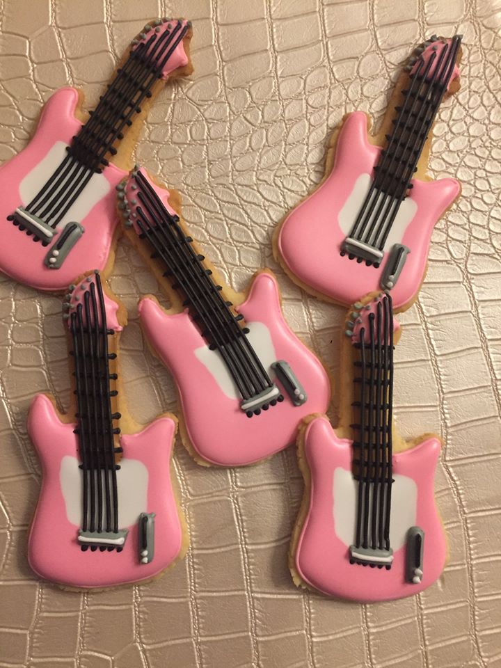 Electric Guitar AC Cookie Cutter