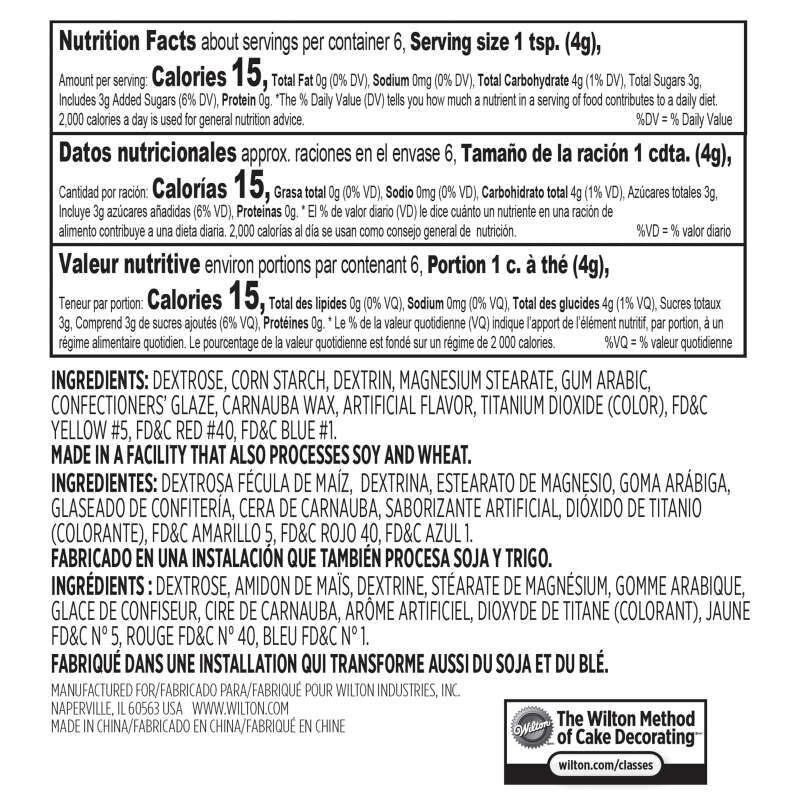 Eyeball Black and White Candy Sprinkle