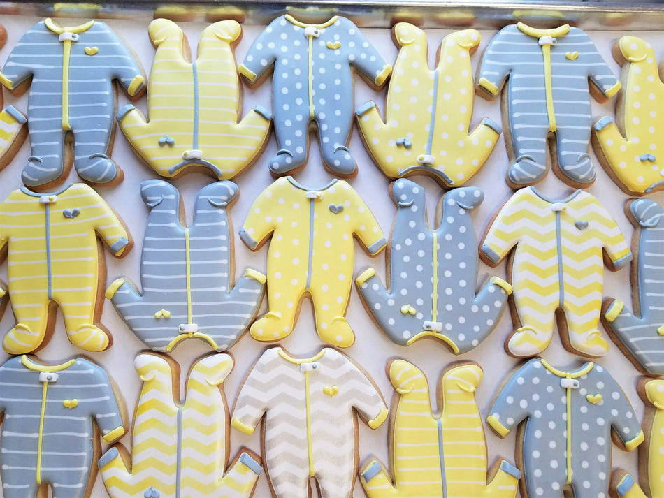 Baby Footie Pajamas Cookie Cutter