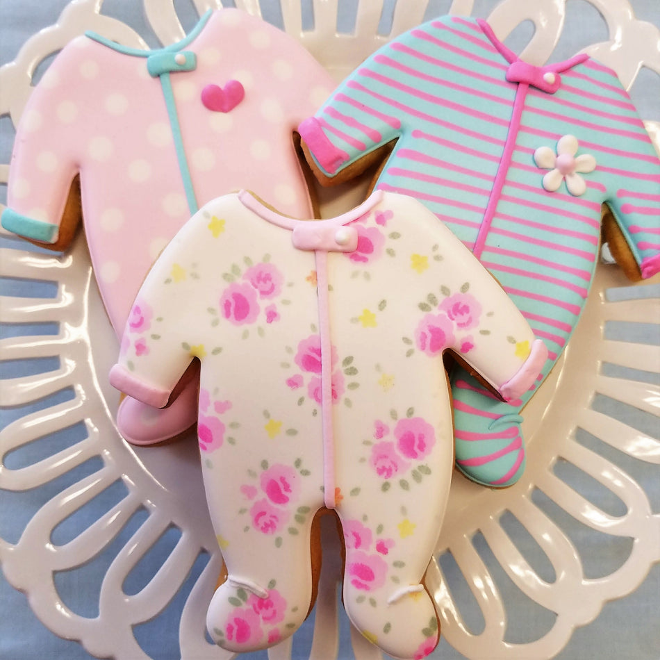 Baby Footie Pajamas Cookie Cutter