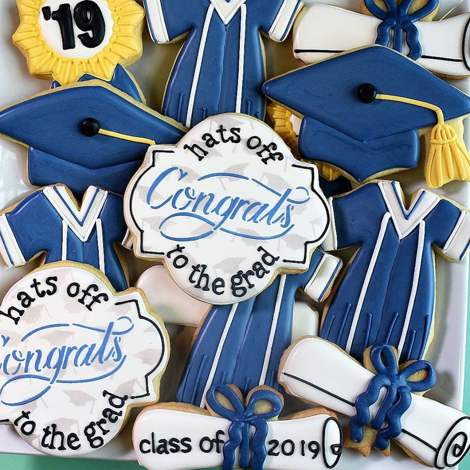 Graduation Cap Cookie Cutter